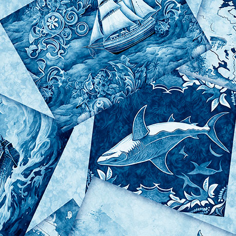 OCEAN BLUES              